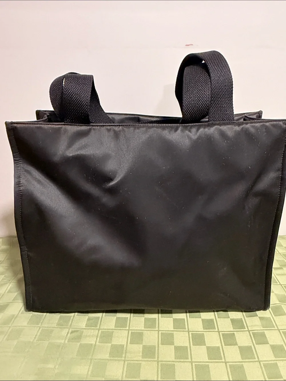 Kate Spade New York Vintage Black Nylon Diaper Bag